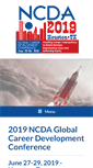 Mobile Screenshot of ncdaconference.org